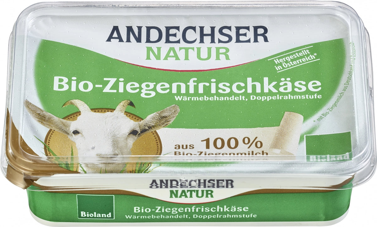 Bio Andechser Natur Ziegenfrischkäse 65% Doppelrahmstufe 150g