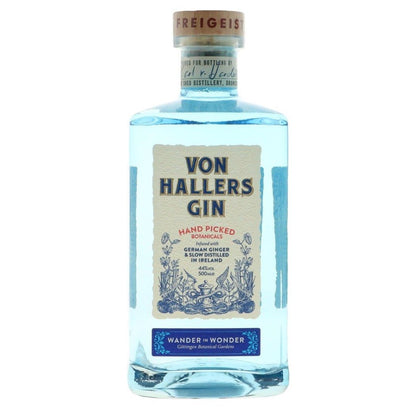 Von Hallers Gin 44% GP 0,5l+Glas