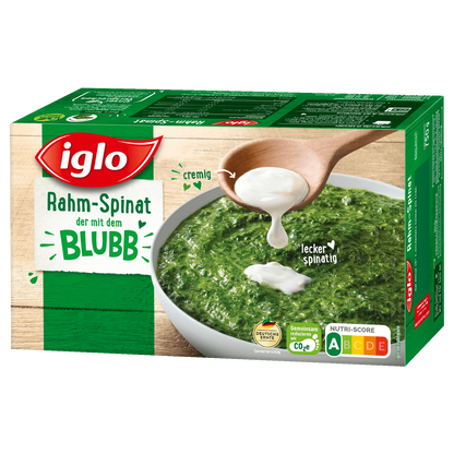 Iglo Rahm Spinat portionierbar 750g
