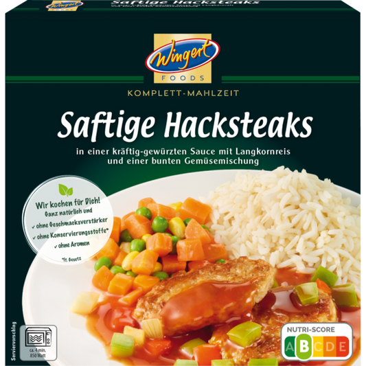 Wingert Foods Hacksteaks saftig 460g