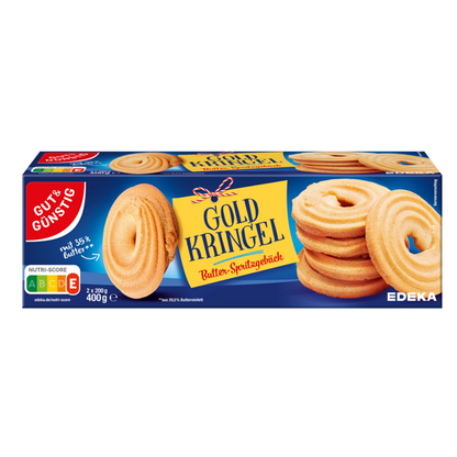 GUT&GÜNSTIG Butterspritzgebäck 400g