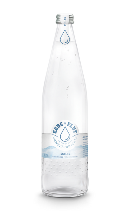 Ebbe&Flut Mineralwasser still 0,75l MW