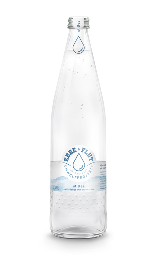 Ebbe&Flut Mineralwasser still 0,75l MW