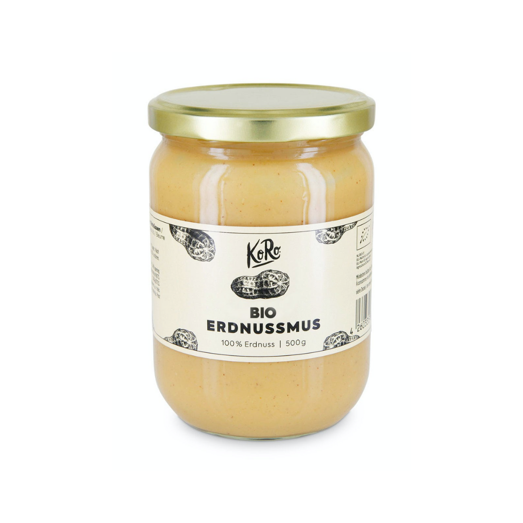 Bio Koro Erdnussmus 500g