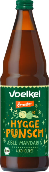 Demeter Voelkel Hygge Punsch Apfel Mandarine Alkoholfrei 0,75l MW