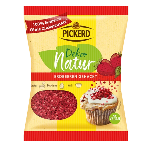 Pickerd Dekor Erdbeeren gehackt 15g