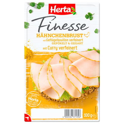Herta Finesse Hähnchenbrust Curry 100g