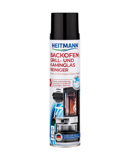 HEITMANN Backofen-, Grill- und Kaminglasreiniger 400ml