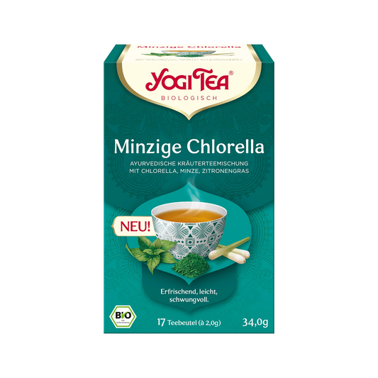 Bio Yogi Tee Minzige Chlorella 17ST 34g
