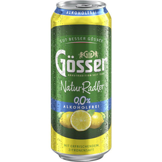 Gösser Naturradler 0,0% 0,5l DPG
