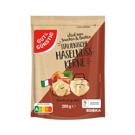 GUT&GÜNSTIG Haselnusskerne blanchiert und geröstet 200g