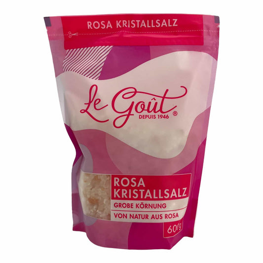 Le Gout Rosa Kristallsalz 600g
