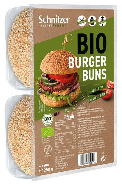 Bio Schnitzer Hamburger Buns 250g