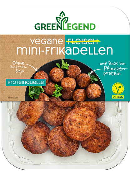 Green Legend Mini-Frikadellen vegan 180g
