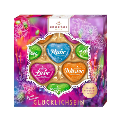 Niederegger Herzen Für ein bisschen Glücklichsein 125g