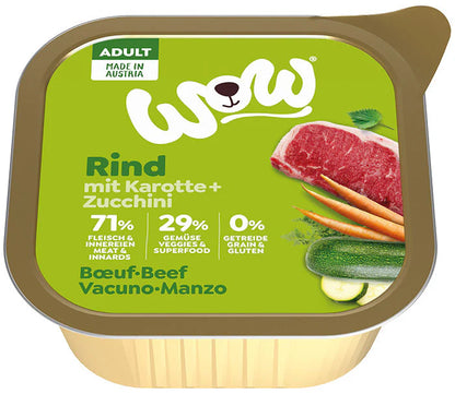 Wow Dog Adult Rind 150g