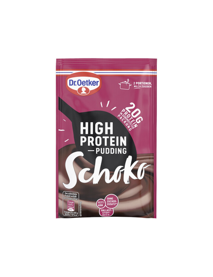 Dr.Oetker High Protein Pudding-Pulver Schoko für 300ml 58g