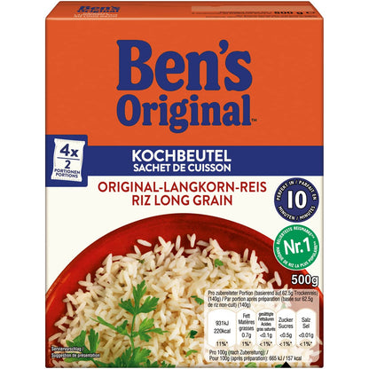 Ben's Original Langkornreis 10-Minuten Kochbeutel 500g