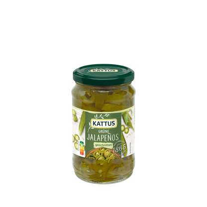 Kattus Jalapeno Geschitten Grün 300g