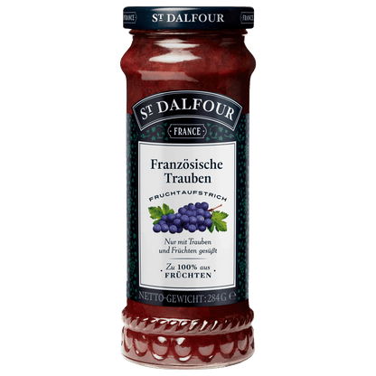 St.Dalfour Fruchtaufstrich Französische Trauben 284g