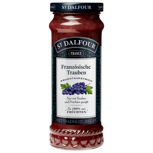 St.Dalfour Fruchtaufstrich Französische Trauben 284g