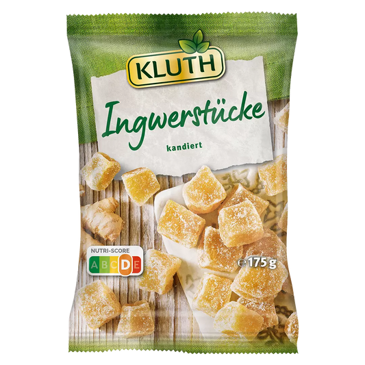 Kluth Ingwerstücke kandiert 175g