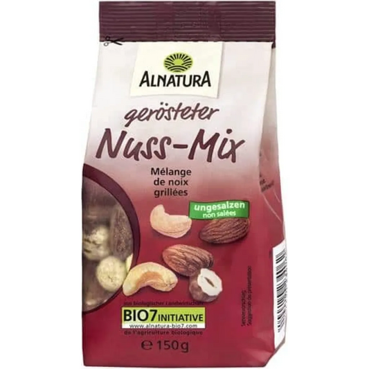 Bio Alnatura Nuss-Mix geröstet&ungesalzen 150g