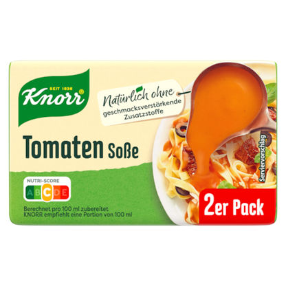 Knorr Tomaten Soße für 2x250ml 76g