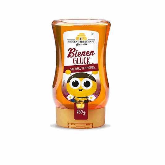 Bienenwirtschaft Bienenbande Bienenglück Wildblüte flüssig 250g
