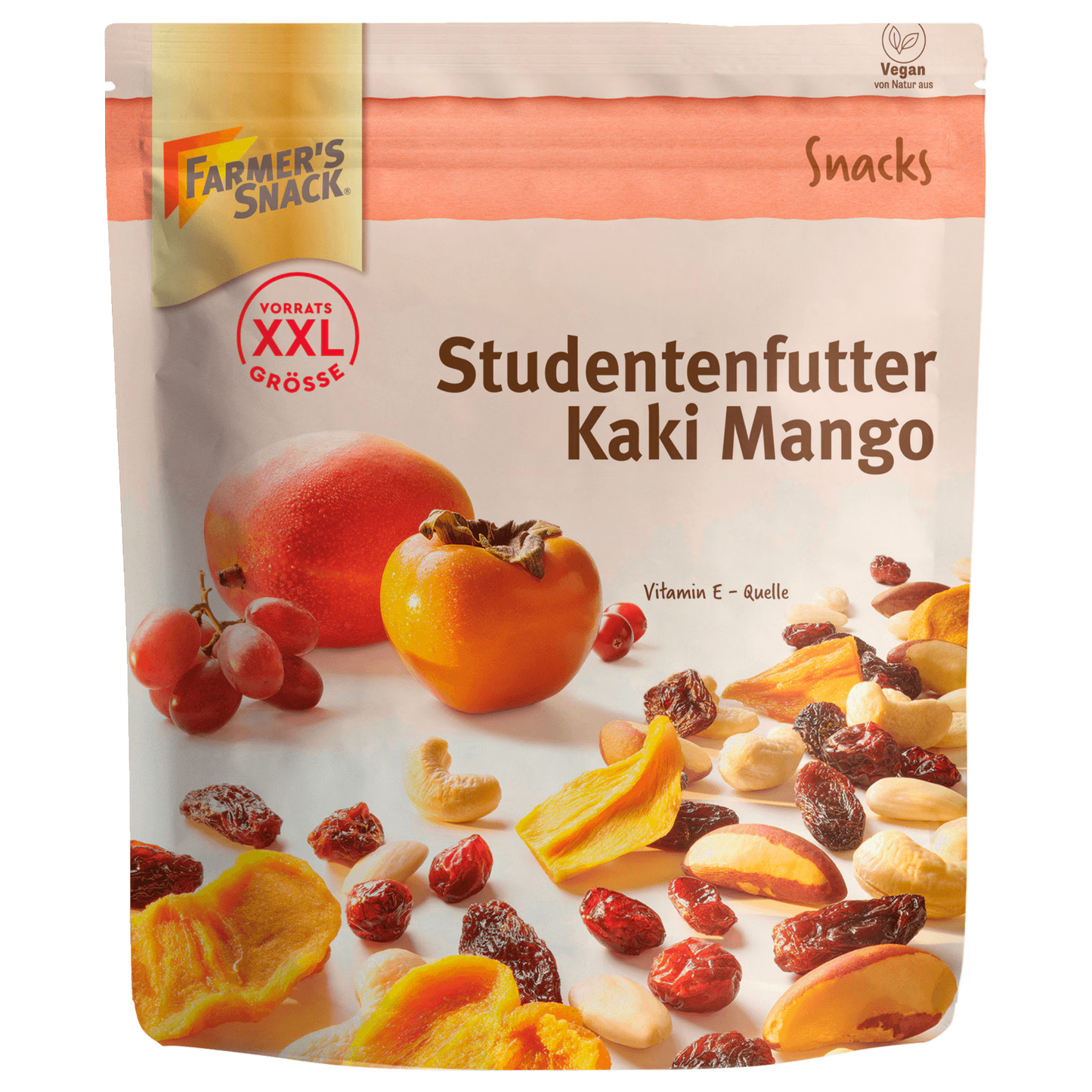 Farmer's Snack Studentenfutter mit Kaki und Mango 300g
