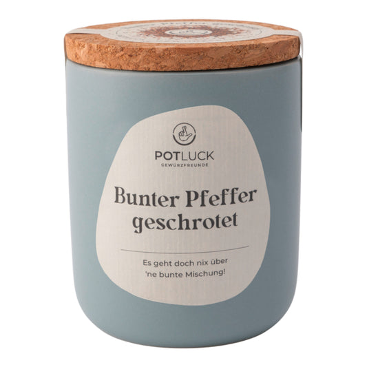 Potluck Bunter Pfeffer geschrotet 75g