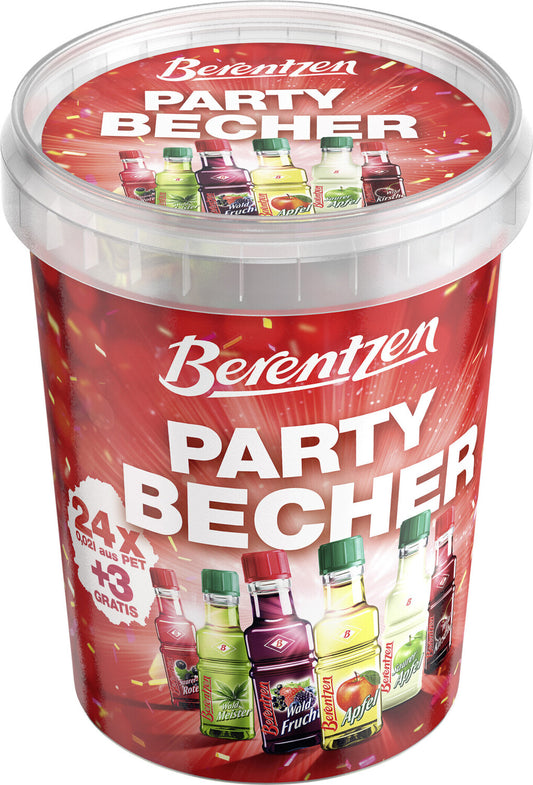 Berentzen Partybecher 16,33% 24+3x0,02l