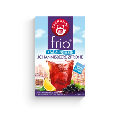 Teekanne Frio Johannisbeere-Zitrone 18ST 45g