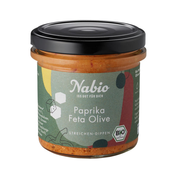 Bio Nabio Paprika Feta Olive Aufstrich 135g