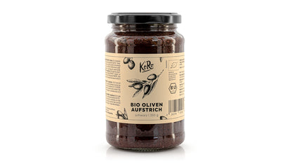 Bio Koro Oliven Aufstrich schwarz 350g