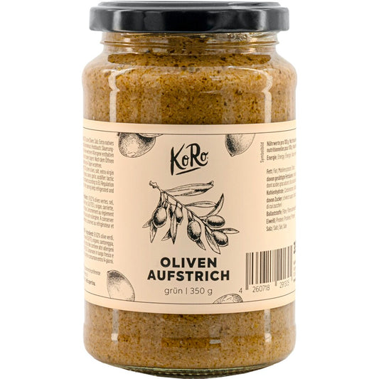 Koro Oliven Aufstrich grün 350g