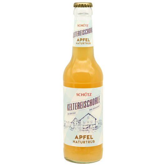 Schütz Keltereischorle Apfel trüb 0,33l MW