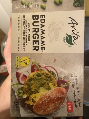 Avita Edamame-Burger 280g