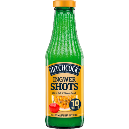 Hitchcock Ingwer Shots Maracuja 0,5l