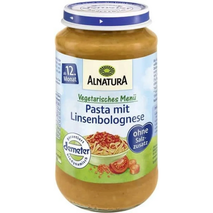 Demeter Alnatura Pasta mit Linsenbolognese ab 12 Monaten 250g