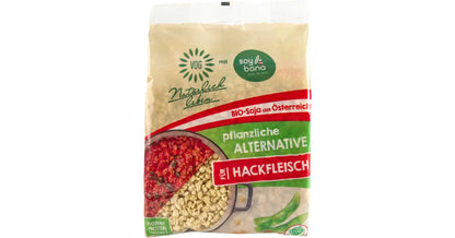 Bio Vog Natürlich Leben Soja-Faschiertes Pflanzliche Alternative für Hackfleisch 180g
