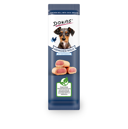 Dokas Hühnchen-Rolle mit Ente 10g