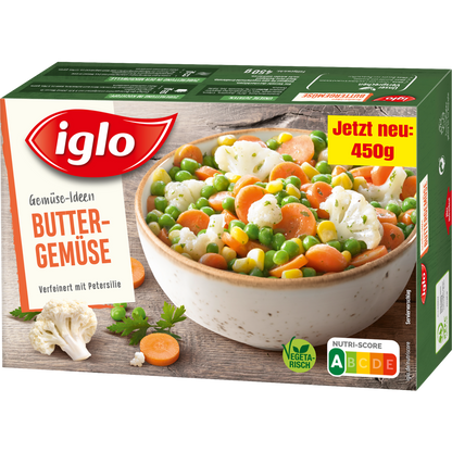 Iglo Gemüse Ideen Buttergemüse 450g