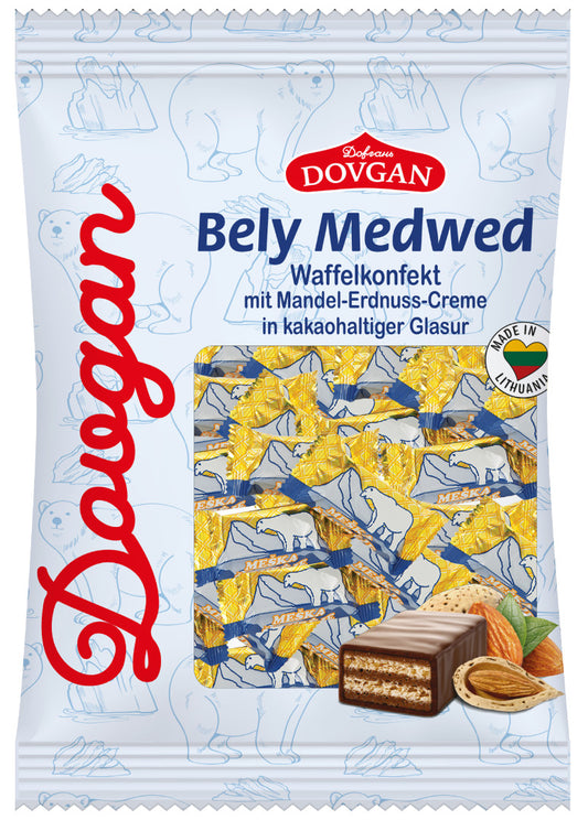 Dovgan Family Waffelkonfekt mit Mandel-Erdnuss-Creme Mischka 200g