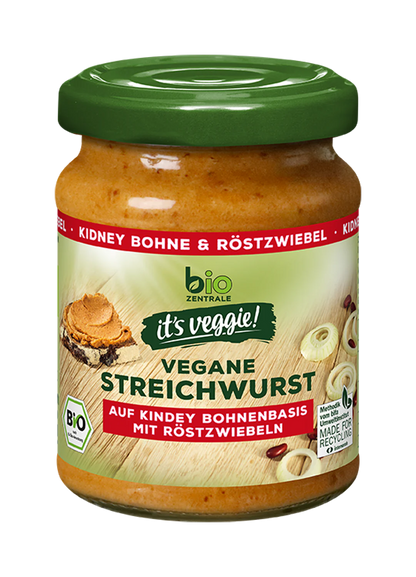 Bio Zentrale Aufstrich Kidneybohne Röstzwiebeln 120g
