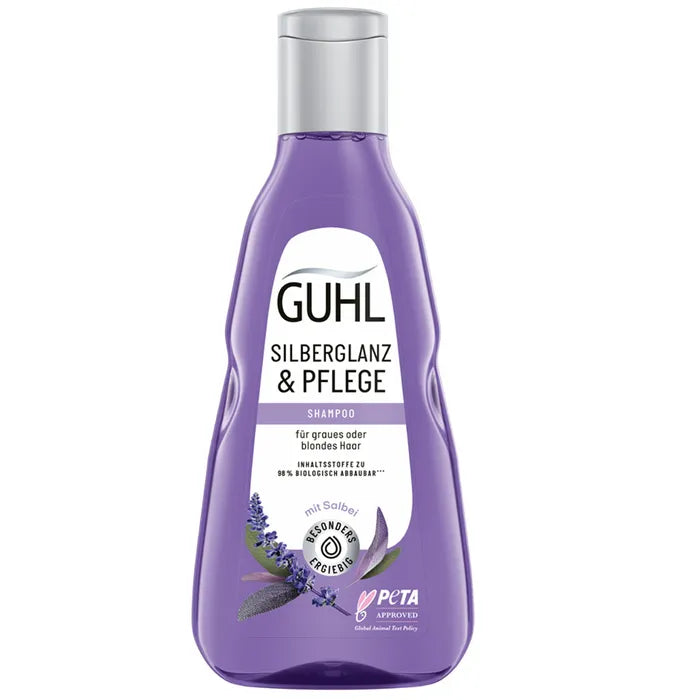 Guhl Shampoo Silberglanz&Pflege für graues oder blondes Haar 250ml