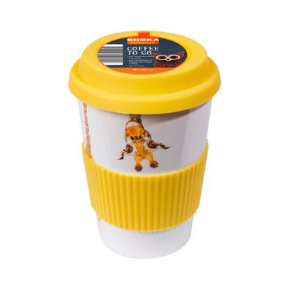 EDEKA zuhause Coffee to go Becher Porzellan 275ml