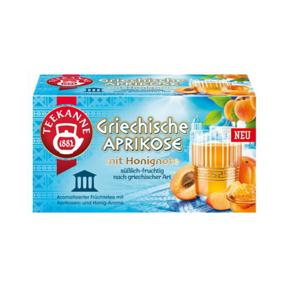 Teekanne Griechische Aprikose 20ST 45g