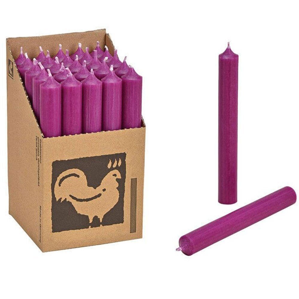Gehlmann Stabkerze aubergine 180x22mm