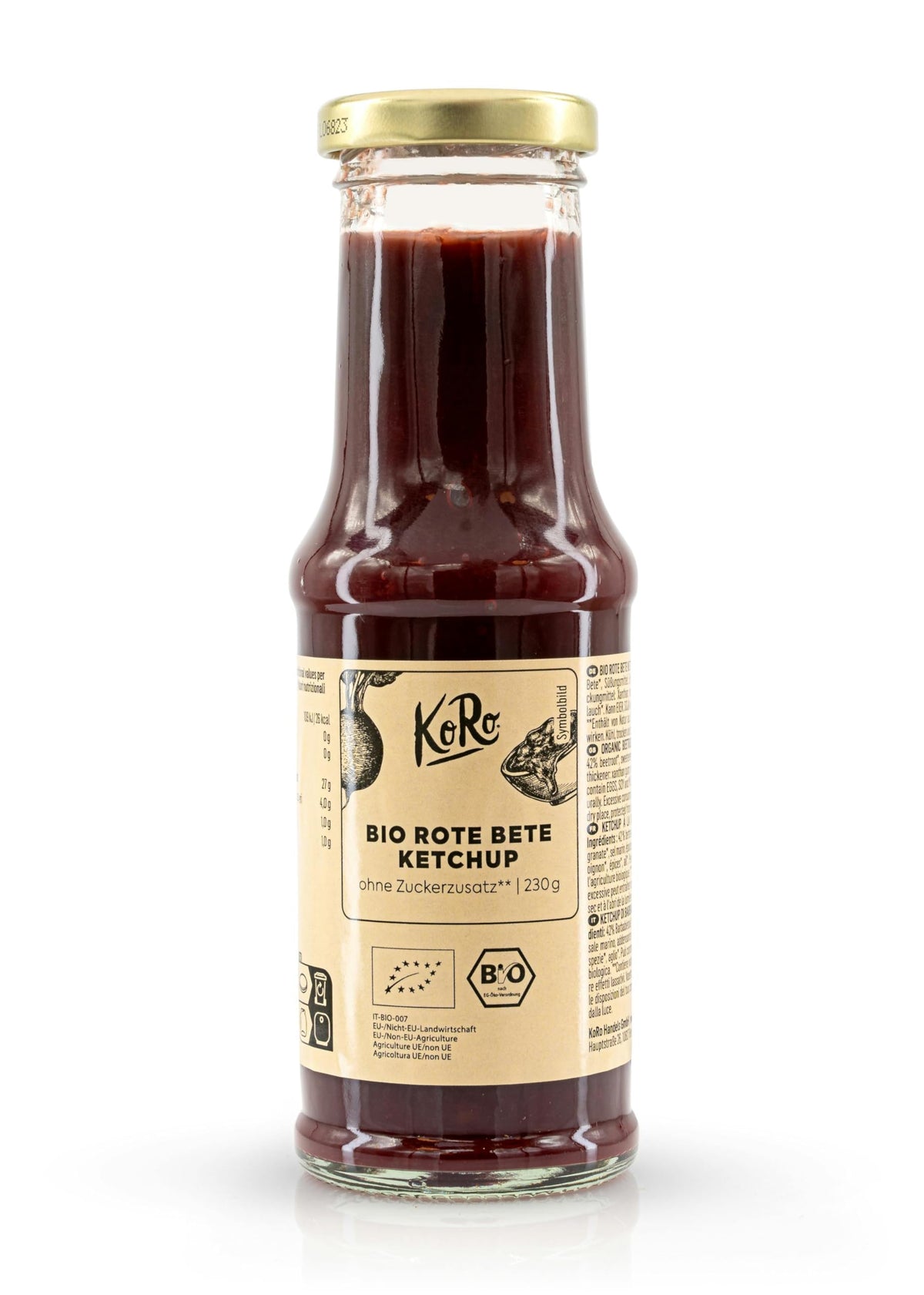 Bio Ostseeländer Rote Beete Ketchup 230g